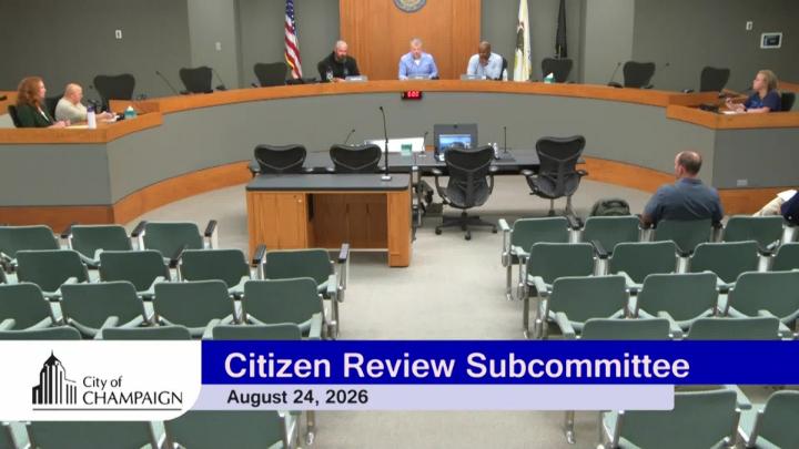 Thumbnail image for Citizen Review Subcommittee - 8/24/26
